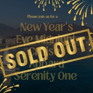 New Year’s Eve Midnight Cruise – aboard Serenity One, Sailing Catamaran